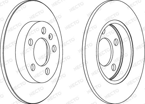 AUDI (FAW) 1J0615301E - Тормозной диск unicars.by