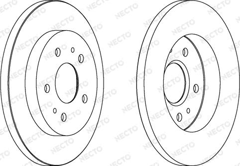 Necto WN1351 - Тормозной диск unicars.by