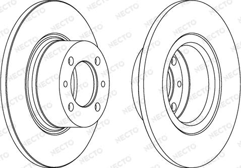 Necto WN202 - Тормозной диск unicars.by
