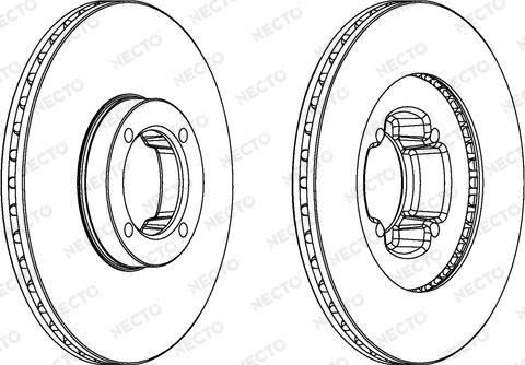 Necto WN724 - Тормозной диск unicars.by