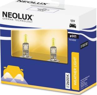 NEOLUX® N448W2SCB - Лампа накаливания, фара дальнего света unicars.by