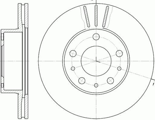 NEW BLOX NB015870V05F - Тормозной диск unicars.by