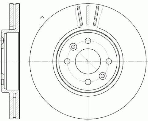 NEW BLOX NB016940V04F - Тормозной диск unicars.by