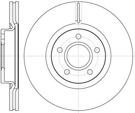 NEW BLOX NB018220V05F - Тормозной диск unicars.by