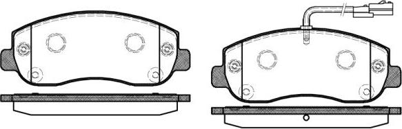 NEW BLOX NB25147V01 - Тормозные колодки, дисковые, комплект unicars.by