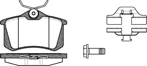 NEW BLOX NB20960T16 - Тормозные колодки, дисковые, комплект unicars.by