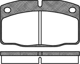 Textar TX0063 - Тормозные колодки, дисковые, комплект unicars.by