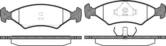 NEW BLOX NB20640N00 - Тормозные колодки, дисковые, комплект unicars.by