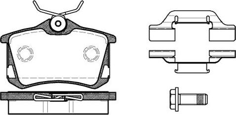 Magneti Marelli 363702161332 - Тормозные колодки, дисковые, комплект unicars.by