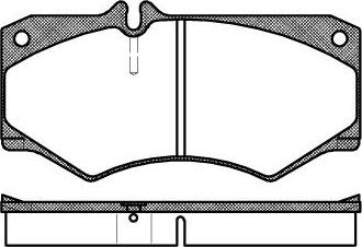 NEW BLOX NB20784N00 - Тормозные колодки, дисковые, комплект unicars.by