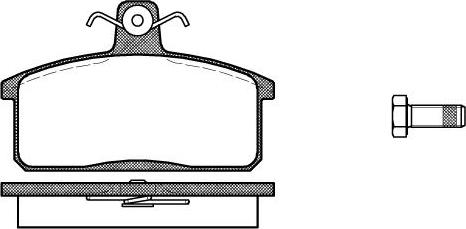 NEW BLOX NB21418T16 - Тормозные колодки, дисковые, комплект unicars.by