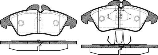 NEW BLOX NB21576S01 - Тормозные колодки, дисковые, комплект unicars.by