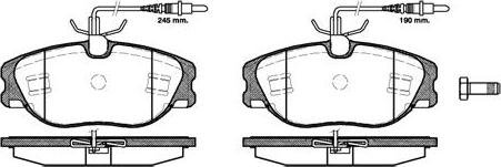 NEW BLOX NB21147V04 - Тормозные колодки, дисковые, комплект unicars.by