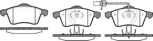 NEW BLOX NB21883V01 - Тормозные колодки, дисковые, комплект unicars.by