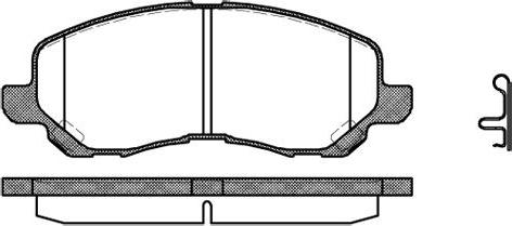 NEW BLOX NB23584N02 - Тормозные колодки, дисковые, комплект unicars.by