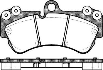 NEW BLOX NB23692N00 - Тормозные колодки, дисковые, комплект unicars.by