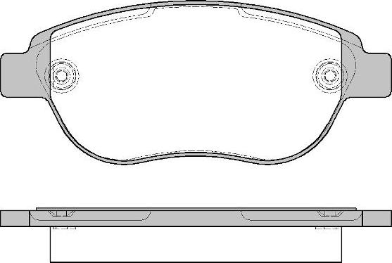 Magneti Marelli PF0176 - Тормозные колодки, дисковые, комплект unicars.by