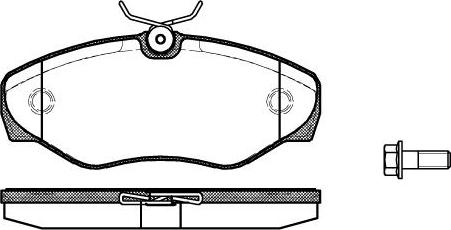 NEW BLOX NB23099V01 - Тормозные колодки, дисковые, комплект unicars.by