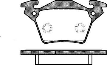 NEW BLOX NB23020N00 - Тормозные колодки, дисковые, комплект unicars.by