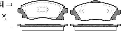 NEW BLOX NB23226S00 - Тормозные колодки, дисковые, комплект unicars.by