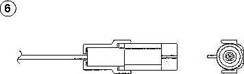 NGK 94087 - Лямбда-зонд, датчик кислорода unicars.by