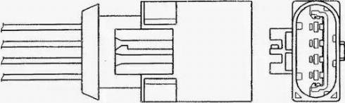 NGK 0376 - Лямбда-зонд, датчик кислорода unicars.by