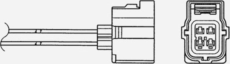 NGK OZA571EC2 - Лямбда-зонд, датчик кислорода unicars.by