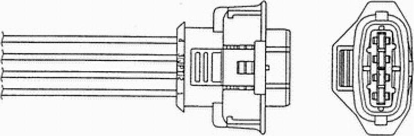 NGK OZA659-EE70 - Лямбда-зонд, датчик кислорода unicars.by