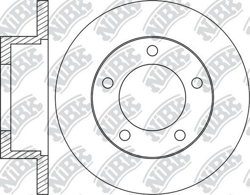 NiBK RN1965 - Тормозной диск unicars.by