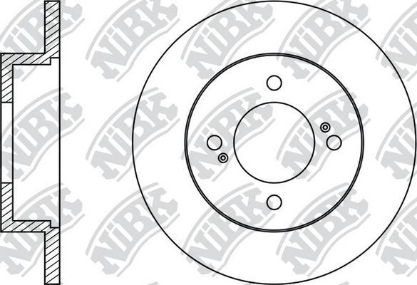 NiBK RN1985 - Тормозной диск unicars.by