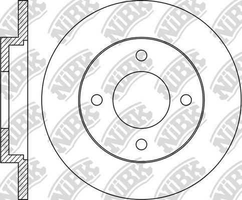 NiBK RN1821 - Тормозной диск unicars.by