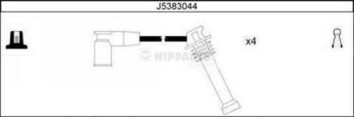 Nipparts J5383044 - Комплект проводов зажигания unicars.by