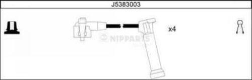 Nipparts J5383003 - Комплект проводов зажигания unicars.by