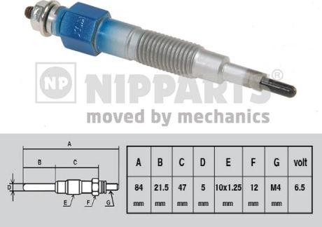 Nipparts N5711030 - Свеча накаливания unicars.by