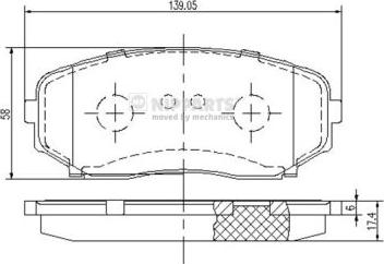 Valeo 671777 - Тормозные колодки, дисковые, комплект unicars.by