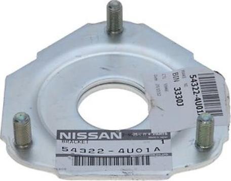 NISSAN 54322-4U01A - Опора стойки амортизатора, подушка unicars.by