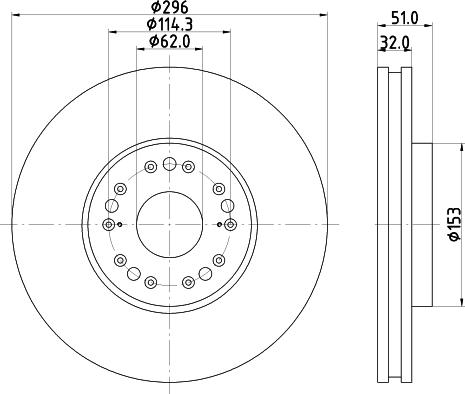 Nisshinbo ND1115K - Тормозной диск unicars.by