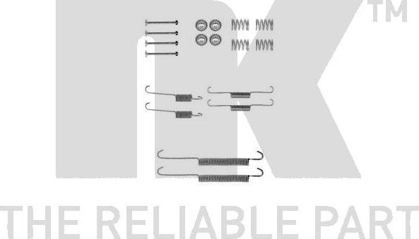 NK 7999613 - Комплектующие, барабанный тормозной механизм unicars.by