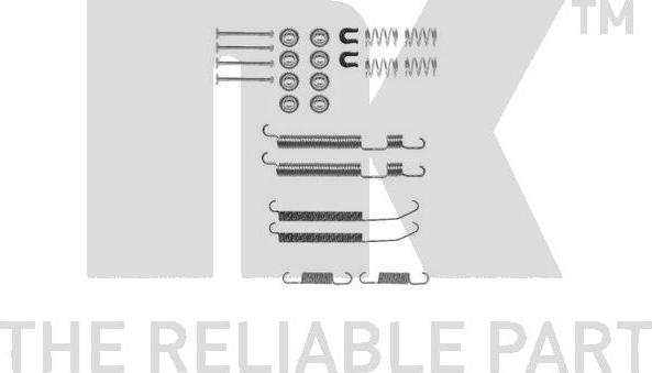 NK 7930759 - Комплектующие, барабанный тормозной механизм unicars.by
