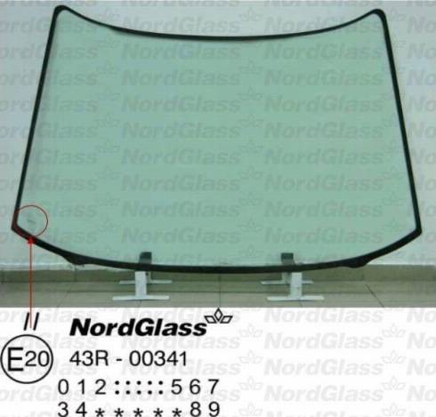 NordGlass 4044436 - Ветровое стекло unicars.by