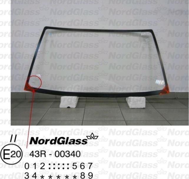 NordGlass 4044203 - Ветровое стекло unicars.by