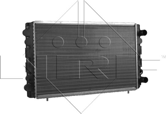 NRF 50403 - Радиатор, охлаждение двигателя unicars.by