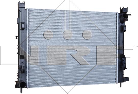 NRF 58443 - Радиатор, охлаждение двигателя unicars.by