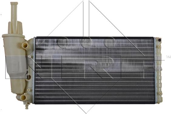 NRF 58072 - Радиатор, охлаждение двигателя unicars.by