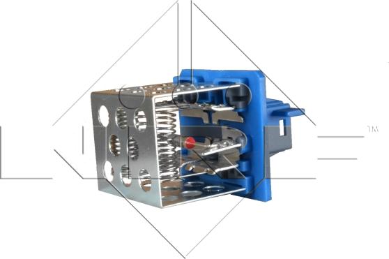 NRF 342048 - Сопротивление, реле, вентилятор салона unicars.by