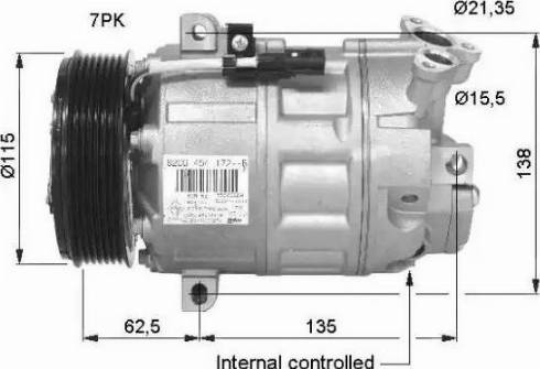 NRF 32425G - Компрессор кондиционера unicars.by