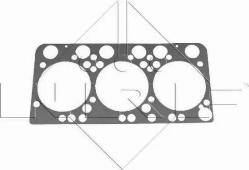 NRF 72014 - Прокладка, головка цилиндра unicars.by