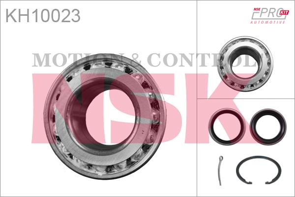 NSK KH10023 - Комплект подшипника ступицы колеса unicars.by