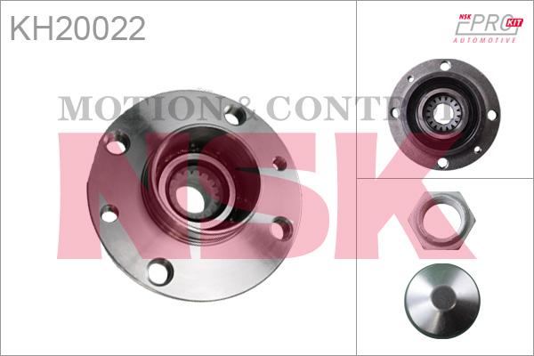 NSK KH20022 - Комплект подшипника ступицы колеса unicars.by