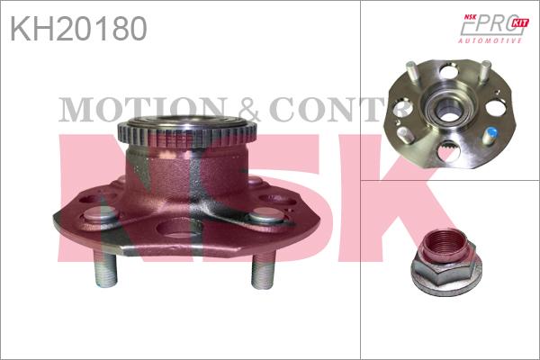 NSK KH20180 - Комплект подшипника ступицы колеса unicars.by